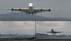 飞机起飞视频集锦高清